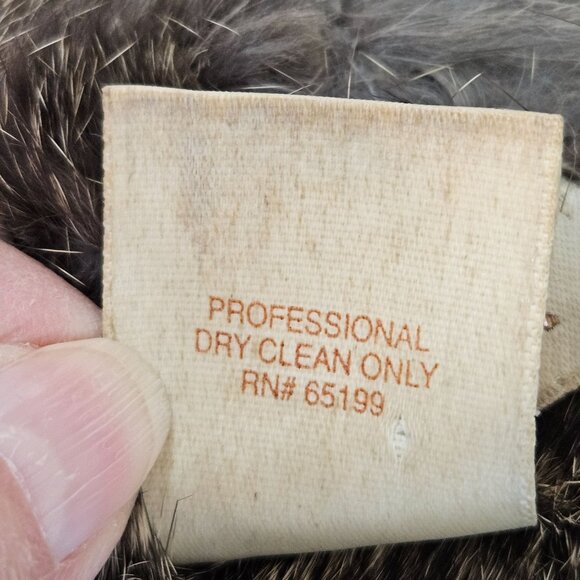 LaRok Rabbit Fur-Trimmed Vuntage Boho Vest Size Small Turquoise Knit - Picture 11 of 11